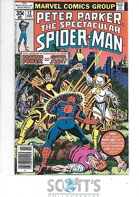 Buy Peter Parker Spectacular Spider-man  #12  Fn   Mark Jewellers Insert • 20£
