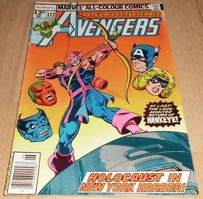 Buy Avengers (1963 1st Series) #172...Published Jun 1978 By Marvel • 44.99£