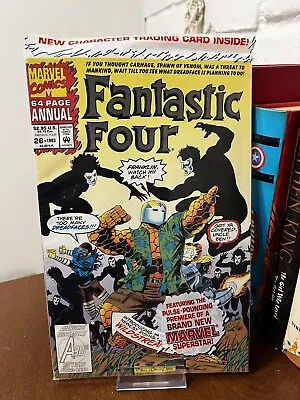 Buy Fantastic Four Annual #26 (Polybagged With Card) Marvel Comics 1993 Direct Ed • 5.19£