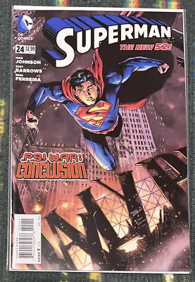Buy Superman #24 New 52 2013 DC Comics Sent In A Cardboard Mailer • 3.99£
