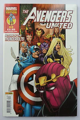 Buy The Avengers United #62 - Marvel UK Panini 8 February 2006 VF 8.0 • 5.25£