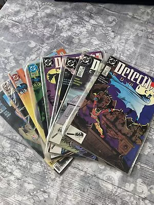 Buy DETECTIVE COMICS X8 Issues - DC Comics 1980/90’s • 9.50£