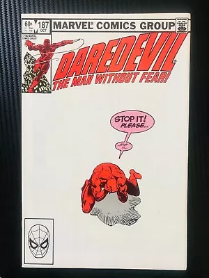 Buy Daredevil #187 (1982) MARVEL COMICS DIRECT EDITION *RARE* • 7.18£