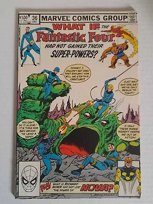 Buy What If #36 Fantastic Four -  Marvel Comics 1982 • 7.50£