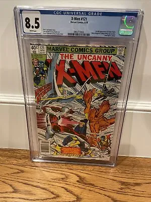 Buy Uncanny X-Men #121 CGC 8.5 1st Full Appearance Of Alpha Flight~John Byrne Art • 134.31£