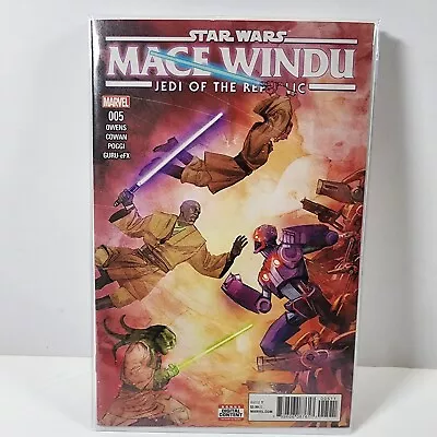 Buy Star Wars Mace Windu Jedi Of The Republic #5 1st Ahsoka Tano In Marvel Comic  • 39.52£