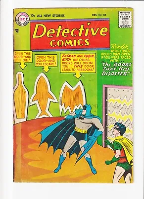 Buy Detective #238  Batman, 1956   BOB KANE , MANHUNTER FROM MARS /  RESTORED • 51.44£