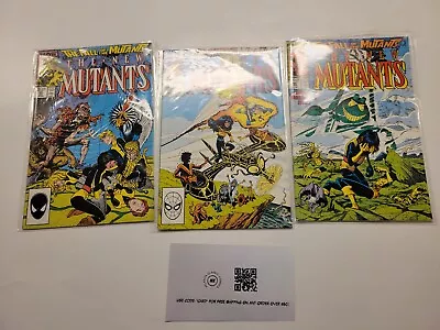 Buy 3 New Mutants Marvel Comic Books #59 60 61 Fall Of The Mutants 3 TJ3 • 8.29£