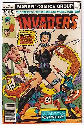 Buy The Invaders #17 1977 Warrior Woman Hitler App. WWII  High Quality Scans. • 7.88£
