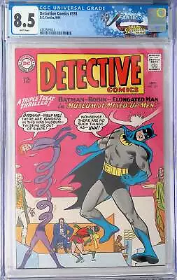 Buy D.C Comics Detective Comics 331 9/64 FANTAST CGC 8.5 White Pages • 243.41£