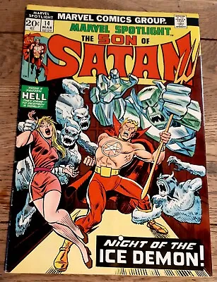 Buy Marvel Spotlight 14 VF/NM 9.0 Marvel 1974 Son Of Satan Ron Wilson High Grade • 118.25£