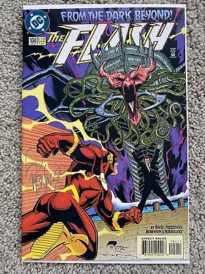 Buy The Flash #104 Nm- Signed By Roger Robinson No Coa Dc Comics 1995 • 10.74£