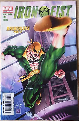 Buy Marvel Iron Fist #2 2004 Breathless Part 2 • 6£