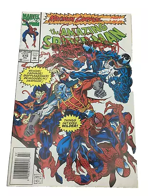 Buy Marvel Comics Maximum Carnage Part 7 Of 14 The Amazing SpiderMan #379 • 8.03£