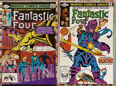 Buy Lot Of 2: Fantastic Four #241 & #243 (1982) Marvel Comics Bronze Age (Byrne) • 2.19£