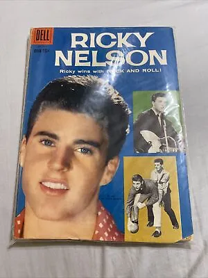 Buy Four Color #956 (Ricky Nelson #1) 1958 DELL Publishing Co. Photo Cover • 23.72£