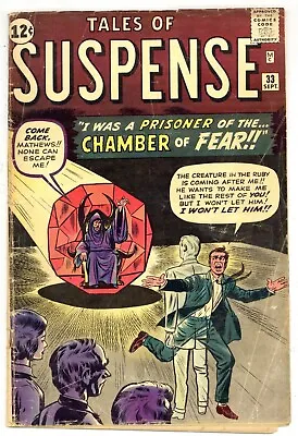 Buy Tales Of Suspense 33 HULK Cameo! Kirby Ditko Pre-Superhero 1962 Marvel P801 • 54.62£