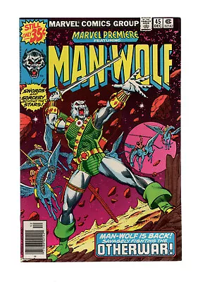Buy Marvel Premiere #45 - Man-Wolf Solo Series - High Grade Minus • 15.80£