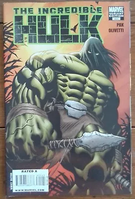 Buy Incredible Hulk 601, Variant Cover, Marvel Comics, October 2009, Vf • 14.99£