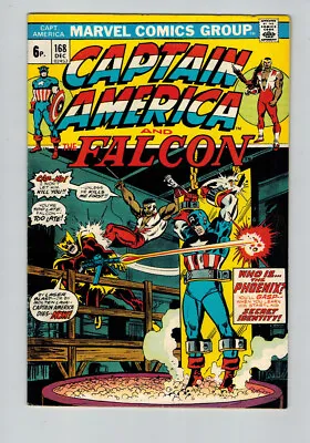 Buy Captain America (1968) # 168 UK Price (5.0-VGF) (1983467) 1st App. Helmut Bar... • 31.50£