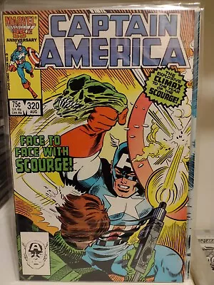 Buy Captain America #320 (1986, Marvel) Warehouse Inventory N/M Condition Comic Book • 7.08£