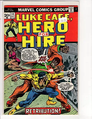 Buy Luke Cage Hero For Hire #14,15,16,17(LOT) 1973, MARVEL • 31.36£