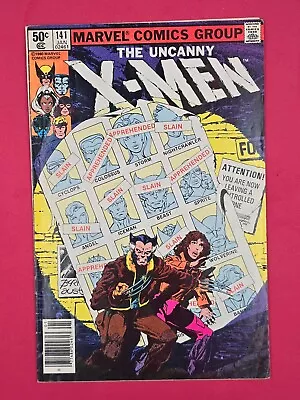 Buy X-Men #141 Newsstand Uncanny Marvel Comics 1981 • 55.96£