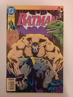 Buy Batman #497 1993 DC Comics VF+ Newsstand. Iconic Back Break Issue  • 9.57£
