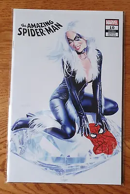 Buy THE AMAZING SPIDER-MAN #10  Mike Mayhew Variant  Black Cat Cover • 25£