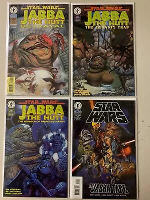 Buy Star Wars Jabba The Hutt Dark Horse Comics Lot 4 Diff 8.0 (1995-98) • 12.61£