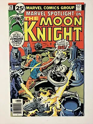 Buy Marvel Spotlight #29 Moon Knight 7.5 VF- August 1976 Marvel Comics • 31.54£