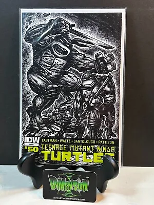 Buy Teenage Mutant Ninja Turtles #50 1:10 Eastman Kirby Cover Variant Comic Tmnt Idw • 19.97£