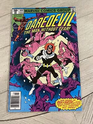 Buy 1980 Marvel Comics Daredevil The Man Without Fear Issue Number 169 • 25.58£