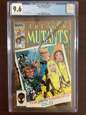 Buy CGC 9.6 New Mutants 32 X-Men First Madripoor Cream To Off White Pages • 39.75£