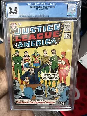 Buy Justice League Of America #8 Cgc 3.5 • 119.50£