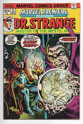 Buy Marvel Premiere #11 (1973) FN+ Dr. Strange Becomes Sorcerer Supreme • 15.77£