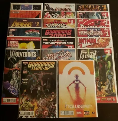Buy First Print Marvel #1 Comics (2015, Marvel) Lot Of 20 First Issue Comics • 119.92£