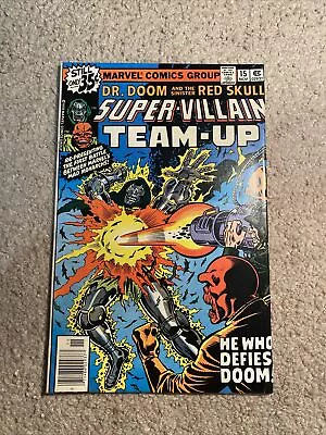 Buy Marvel Comics Super-Villain Team-Up #15 1978 Dr. Doom And The Red Skull • 12£
