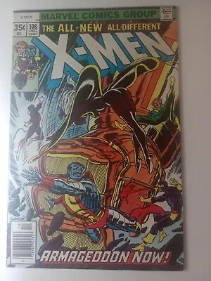 Buy Uncanny X-Men #108 | Marvel 1977 | 1st John Byrne On X-Men  6.5-7.0 • 42.45£
