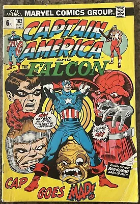 Buy Captain America #162 - Peggy Carter Appearance! (Marvel 1973) • 6.99£