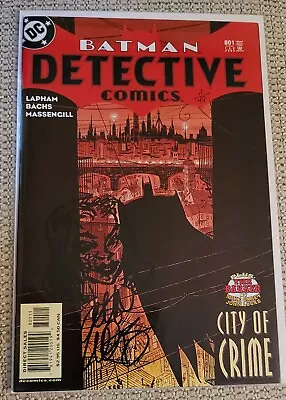 Buy Detective Comics #801 DF Dynamic Forces AUTO By John Lucas Remark W/ COA #11/49 • 47.96£