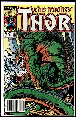Buy 1984 Thor #341 Newsstand Marvel Comic • 3.95£