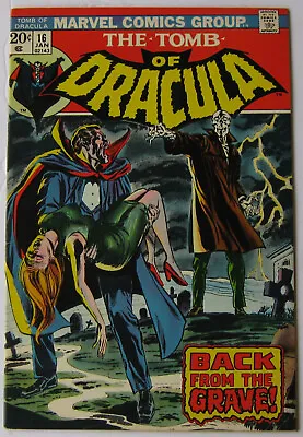 Buy Tomb Of Dracula #16 (Jan 1974, Marvel), VG-FN Condition (5.0) • 17.79£