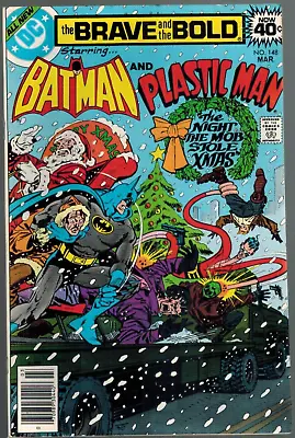 Buy Brave & The Bold 148  Batman & Plastic Man Christmas Issue!  VF  1979 DC Comic • 5.56£