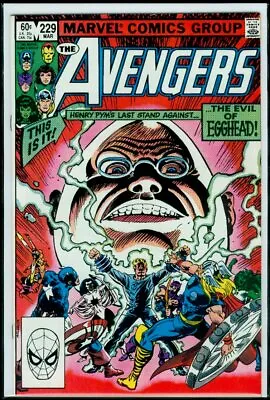 Buy Marvel Comics The AVENGERS #229 Captain America Iron Man Thor NM 9.4 • 4£