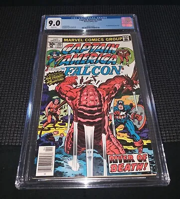 Buy CAPTAIN AMERICA AND FALCON 208 CGC - White Pages - 1st Appearance Arnim Zola • 71.16£