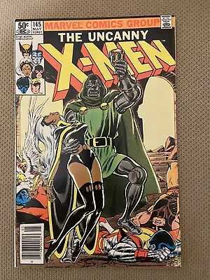 Buy Uncanny X-Men #145 Doctor Doom Cover Marvel Comics 1981 Wolverine Cockrum Art • 16.08£