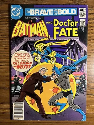 Buy The Brave And The Bold 156 Batman And Doctor Fate Jim Aparo Cover Dc Comics 1979 • 4.76£