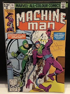 Buy MACHINE MAN #14 Comic Marvel Comics • 2.45£