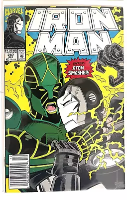 Buy Iron Man #287 Cvr A 1992 Marvel Comics Vf+ • 1.91£